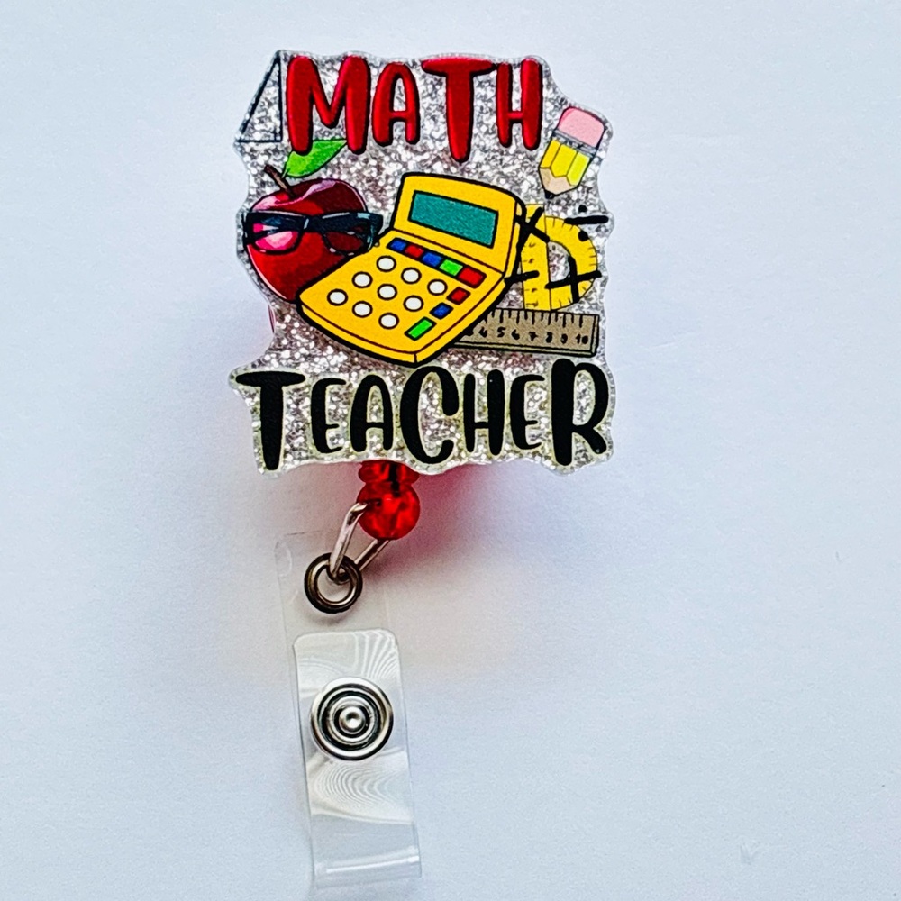 Math Teacher Badge Reel